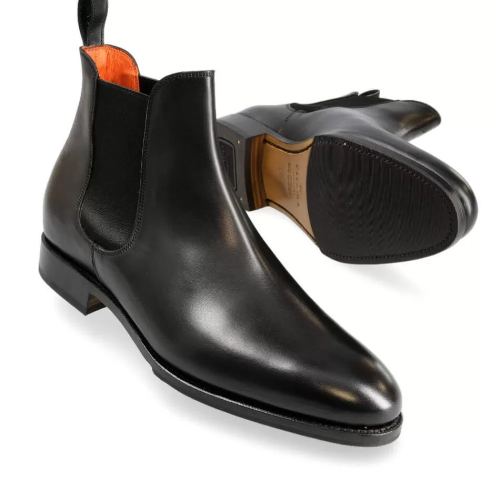 Fashion Carmina BOTAS CHELSEA DE MUJER 1896 MADISON NEGRO