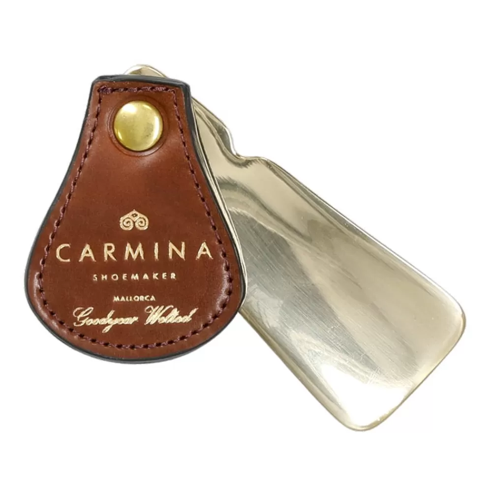 Store Carmina CALZADOR DE VIAJE EN CORDOVAN RUBÍ RUBI
