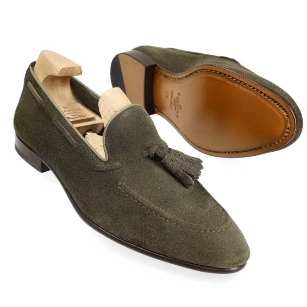 Best Carmina MOCASINES DE HOMBRE BORLAS SIN FORRO 80545 UETAM EE LODEN