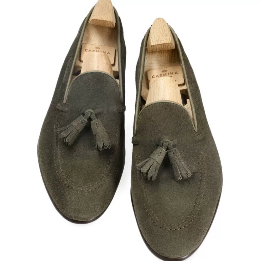 Best Carmina MOCASINES DE HOMBRE BORLAS SIN FORRO 80545 UETAM EE LODEN
