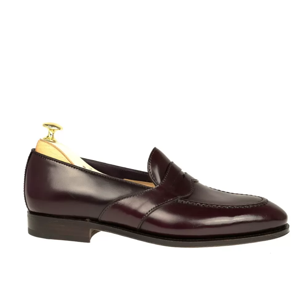 Cheap Carmina MOCASINES HOMBRE ANTIFAZ DE CORDOVAN 80372 UETAM EE BURDEOS