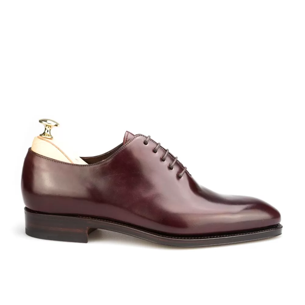Discount Carmina ZAPATOS OXFORD DE CORDOVAN ENTERIZOS 910 RAIN BURDEOS